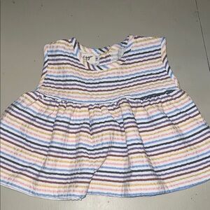 Figge boutique brand kid size 6 striped top